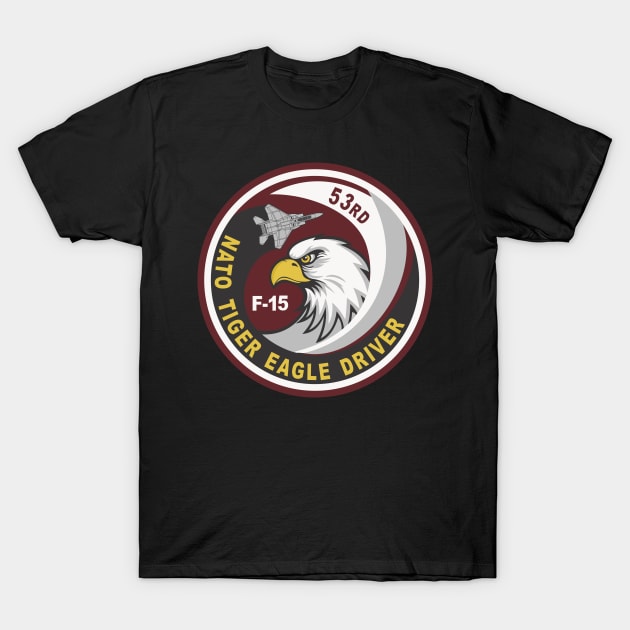 53rd Fighter Squadron T-Shirt by MBK